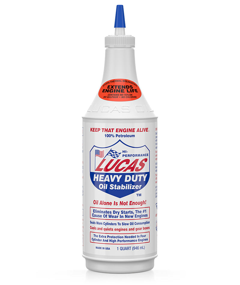 Lucas Heavy Duty Oil Stabilizer Eliminates Dry Start Car Van Engine Less Wear 1L