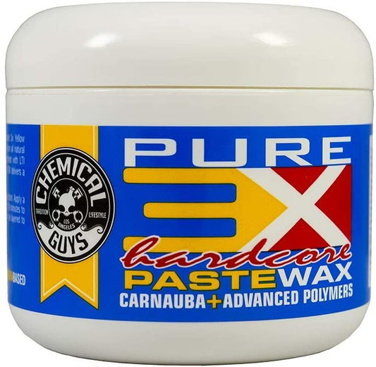 Chemical Guys XXX Hardcore Carnauba Paste Car Wax 8oz