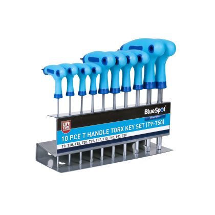 10 PCE T Handle Torx Key Set
