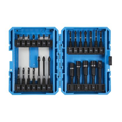 26 PCE Impact Screwdriver And Nut Driver Bits