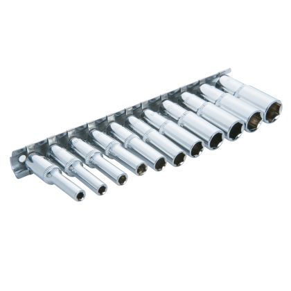 11 PCE 1/4" Metric Deep Socket Set