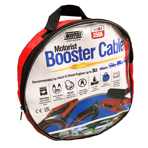 10mm² x 2m Motorist Jump Lead