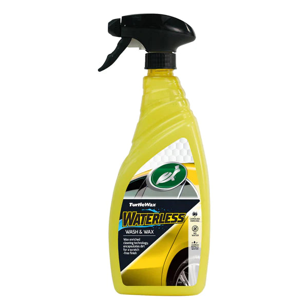 Turtle Wax Hybrid Wash & Wax Waterless Cleaning Rain Repellent Spray 750ML