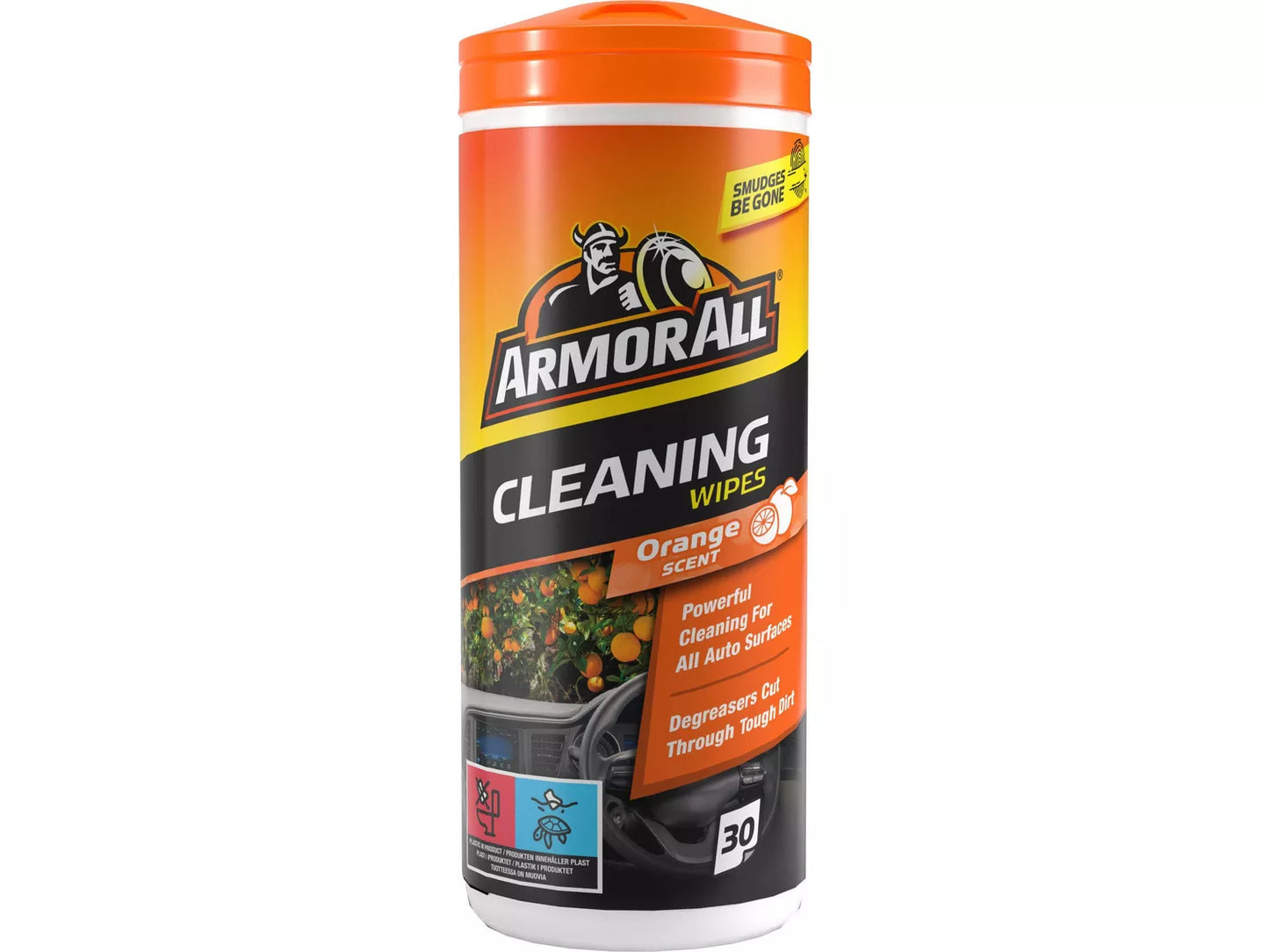 Orange Cleaning Wipes