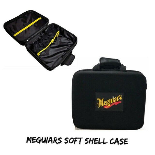 Meguiars ST045 Soft Shell Case Large Black Car Care Cleaning Detailing case