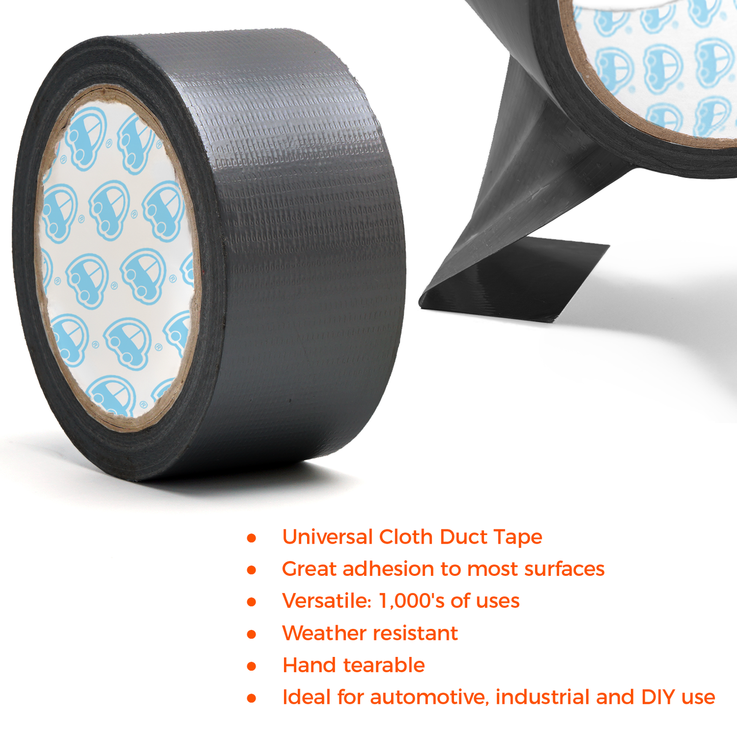 Black Multi-Purpose Duct Tape