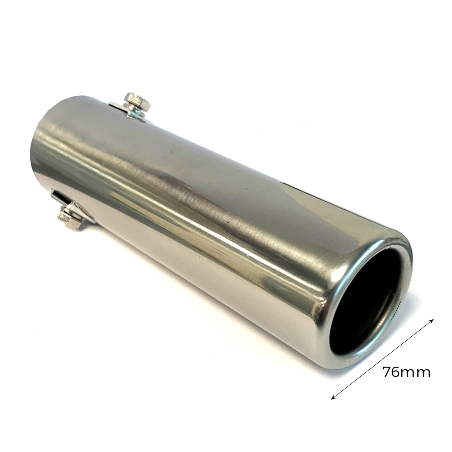 Stainless Steel Straight Exhaust Trim