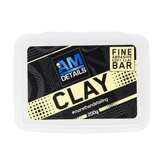 AM Clay Fine Abrasive Soft Clay Bar 200g