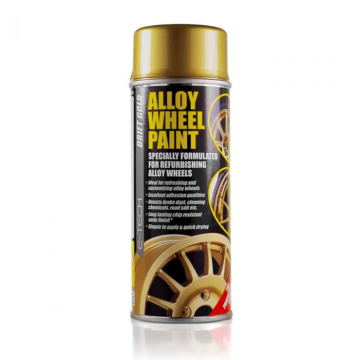 ETech Professional GOLD Car Alloy Wheel Spray Paint Autoparts Hamilton