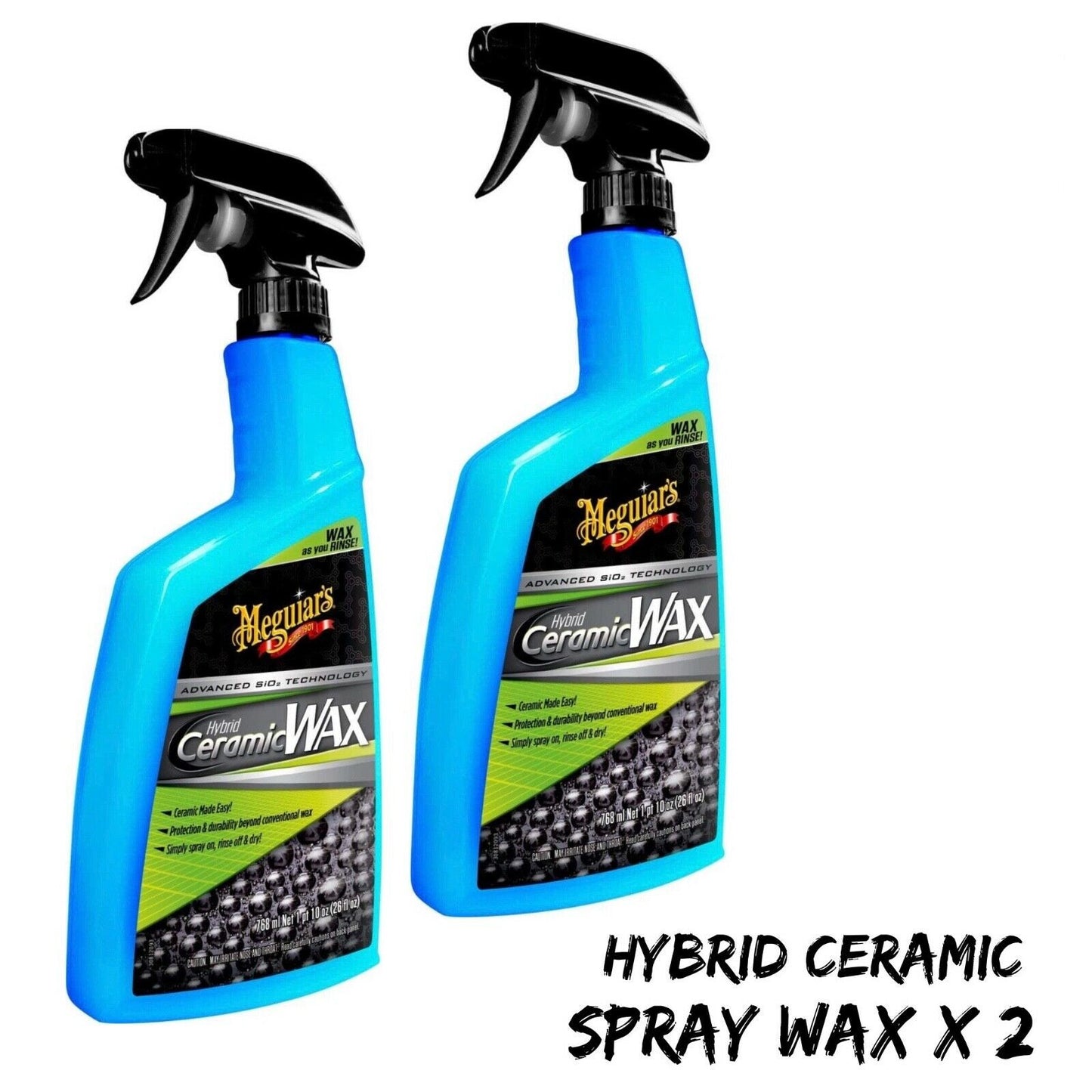 Meguiars Hybrid Ceramic Car Spray Ceramic / Sealant / Wax BUNDLE DEAL
