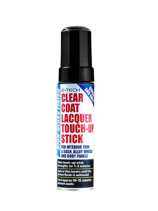 E-TECH CLEAR COAT LACQUER TOUCH-UP STICK – 12ML