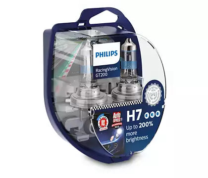 PHILIPS - H7 RacingVision GT200 (TWIN PACK)