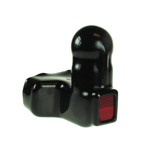 MAYPOLE - Long & High Reach Black PVC Towball Cover Plus Reflector (MP5009)