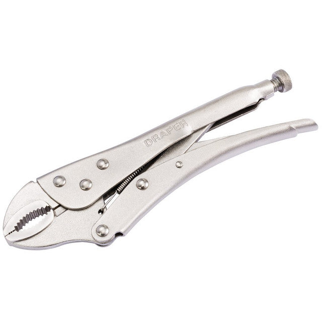 Curved Jaw Self Grip Pliers, 225mm