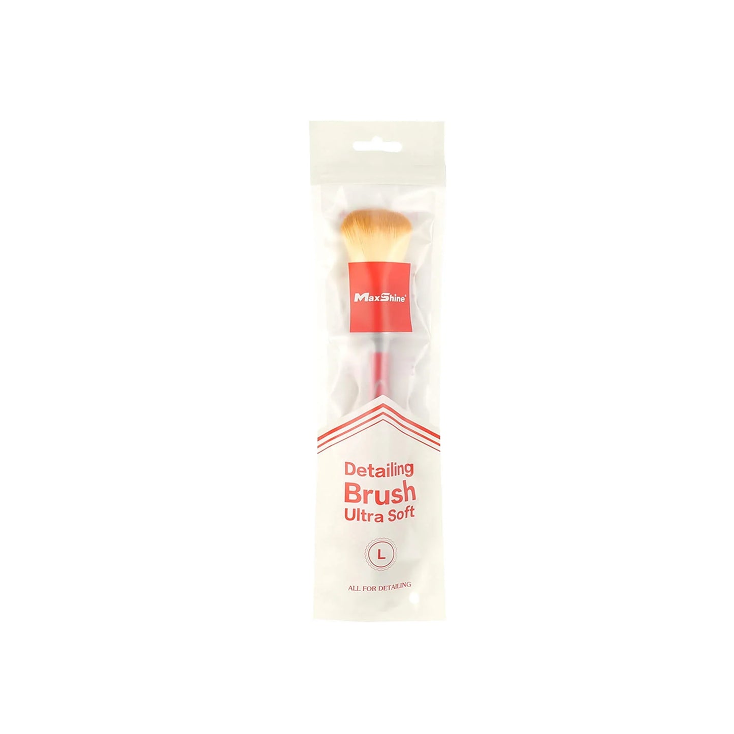 Detailing Brush – Red & Grey - Ultra Soft 12mm