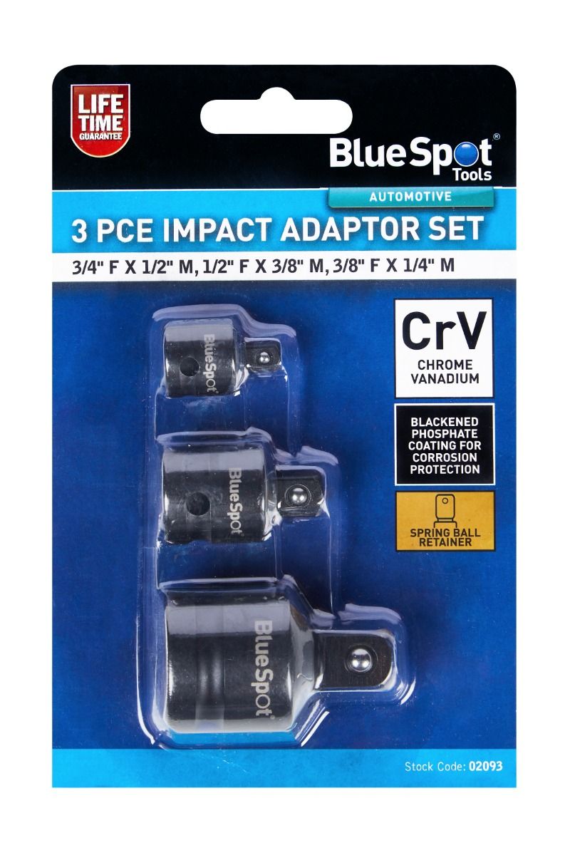 3 PCE IMPACT ADAPTOR SET