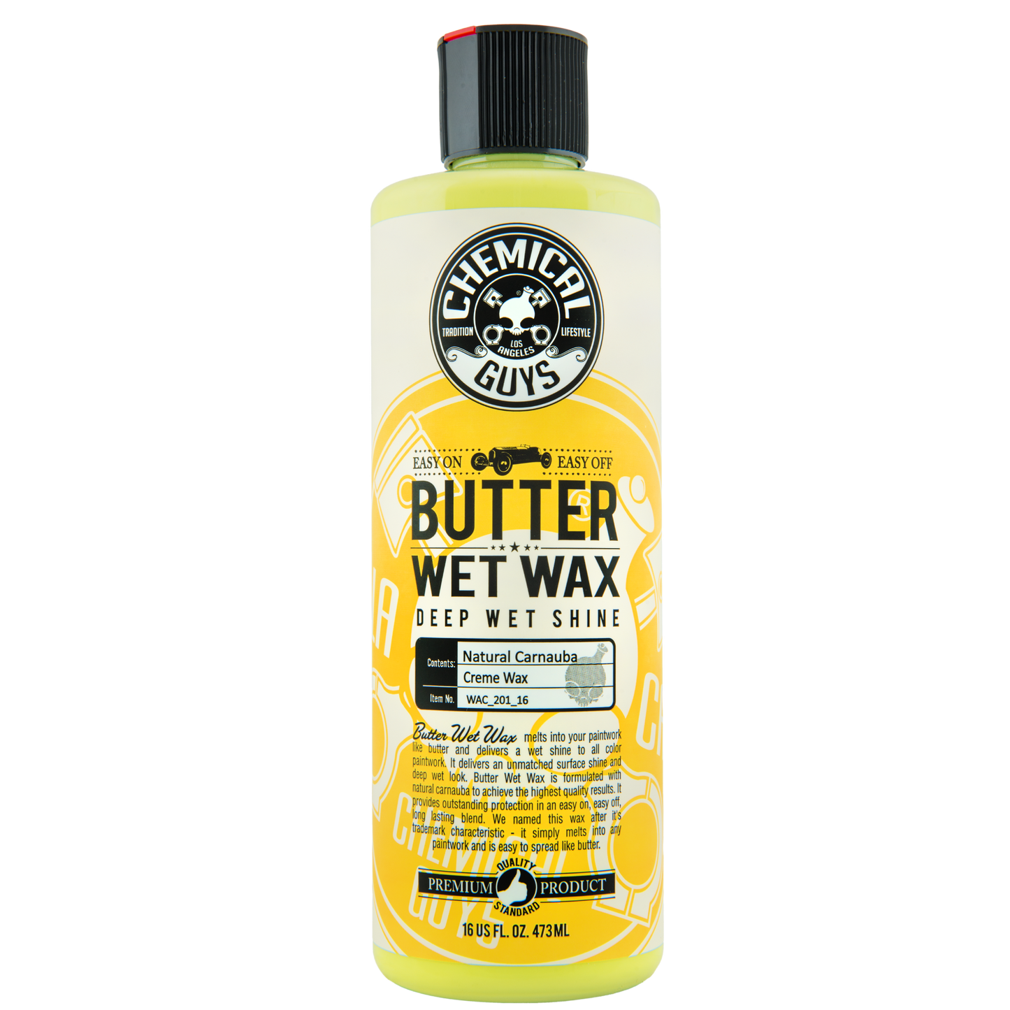 Chemical Guys Vintage Series Butter Wet Wax 16 oz