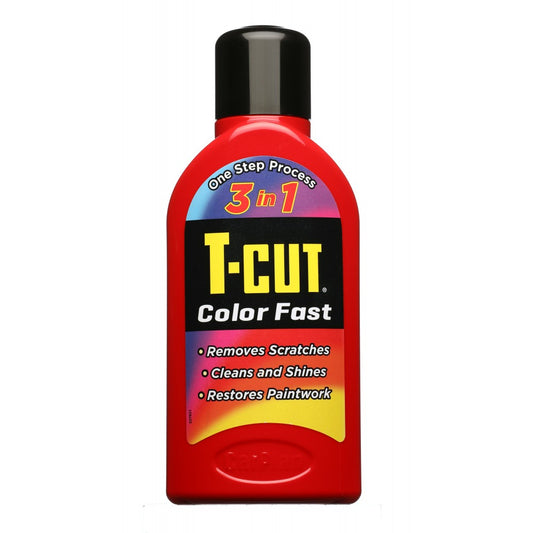 T-CUT  Color Fast Light Red Colour Polish Scratch Remover Clean Shine  Restores