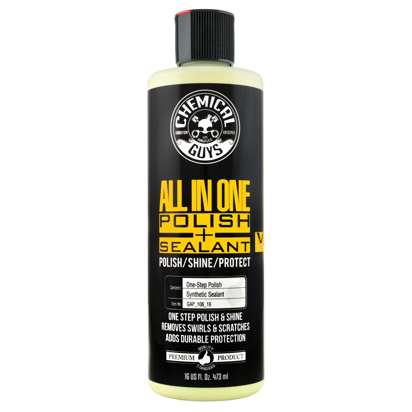 Chemical Guys V4 All In One Polish  Shine  Sealant 16 oz