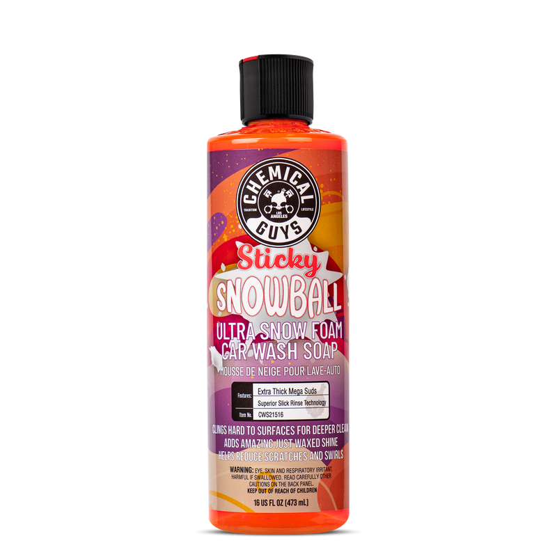 Chemical Guys Sticky Snowball Ultra SnowFoam 16oz