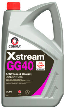 Comma Xstream GG40 Car Antifreeze & Coolant - Concentrate