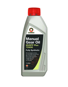 Comma - MVMTF Plus 75W-80 Fully Synthetic Manual Transmission Gear Oil Fluid 1L