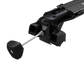 WingBar Edge (black) Aluminium Roof Bar Set for Kia Sorento Mk.4 2020-26 with Flush Rails