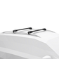 WingBar Edge (black) Roof Bar Set to fit Honda HR-V 21-26 Raised (Open) Rails