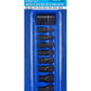 9 PCE 1/2" IMPACT SPLINE BITS (M6-M18)