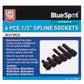 6 PCE 1/2" SPLINE SOCKETS (M14-M18)