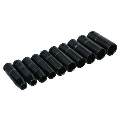 10 PCE 1/2" Metric Deep Impact Sockets