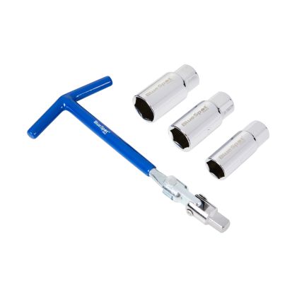 4Pce 3/8" T-Handle Spark Plug Wrench Set