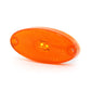 12-24V Slim Line Oval LED Amber Marker Lamp