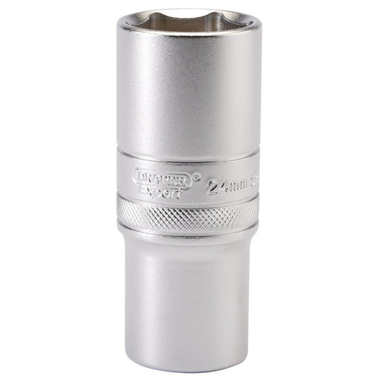Expert 6 Point Metric Deep Socket 24mm