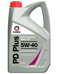 Comma - PD Plus Motor Oil Car Engine Performance 5W-40 Fully Synthetic FS