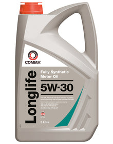 Comma - Longlife Motor Oil Car Engine Performance 5W-30 Fully Synthetic FS