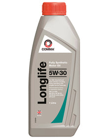 Comma - Longlife Motor Oil Car Engine Performance 5W-30 Fully Synthetic FS