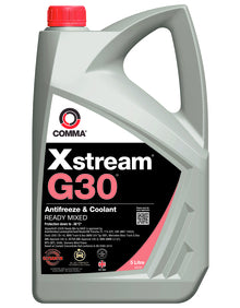 COMMA Xstream G30 Antifreeze & Coolant - Ready To Use - 5 Litre - XSM5L