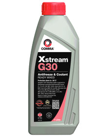 Comma - Xstream G30 Antifreeze & Coolant Ready Mixed