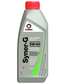 Comma - Syner-G Motor Oil Car Engine Performance 5W-40 Fully Synthetic FS