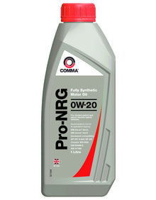 Comma - Pro-NRG Motor Oil Car Engine Performance 0W-20 Fully Synthetic FS