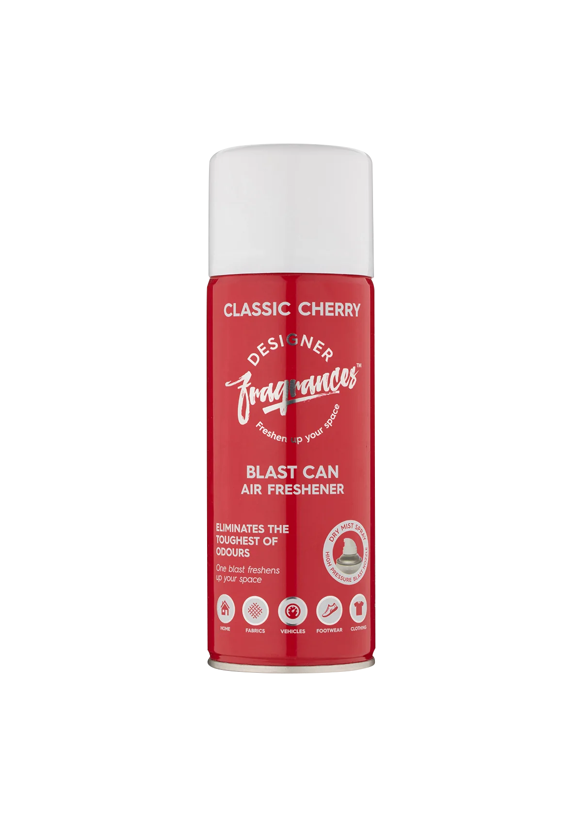 Blast Can Spray Air Freshener Designer Fragrances Car Home Cherry