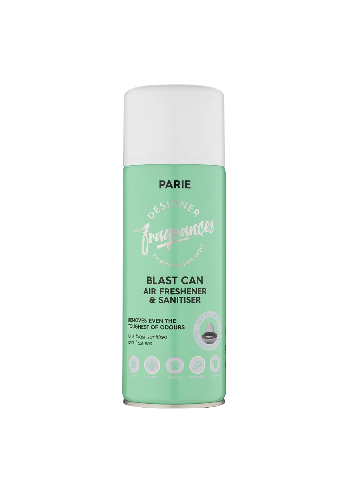 Blast Can Spray Air Freshener Designer Fragrances Car and Home Parie