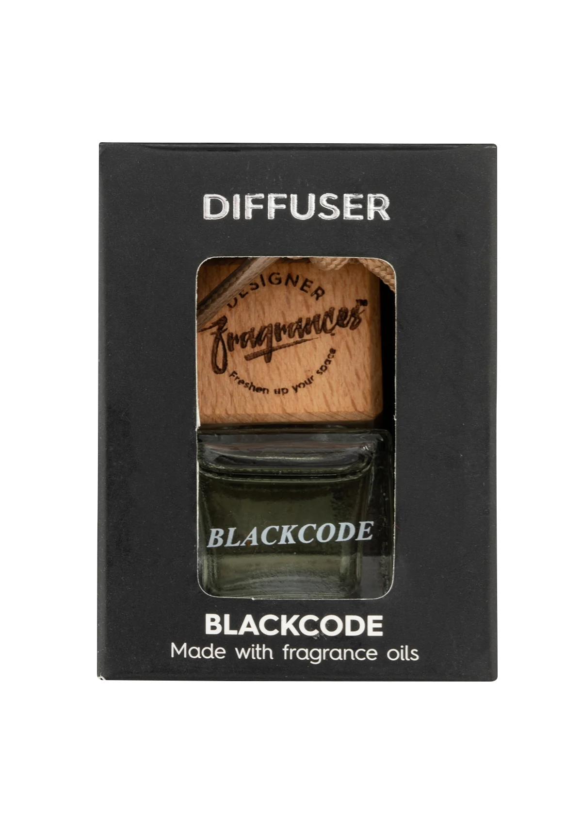 Designer Fragrances BLACKCODE Car Home Diffuser Air Freshener