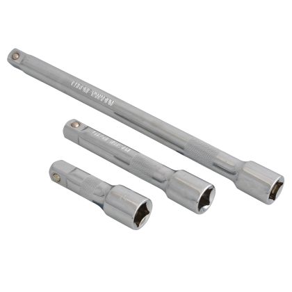 3 PCE 1/2" Extension Bar Set