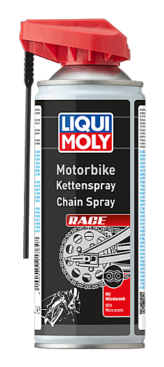 Motorbike Chain Spray Race