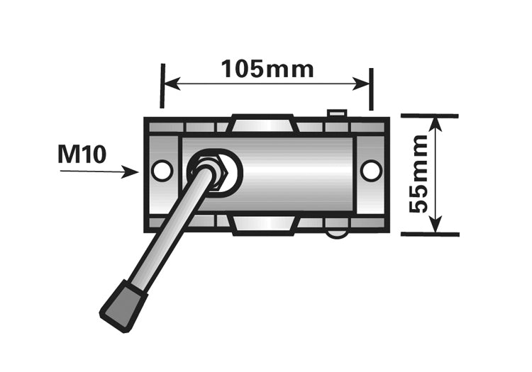 Standard Duty Split Clamp 34mm