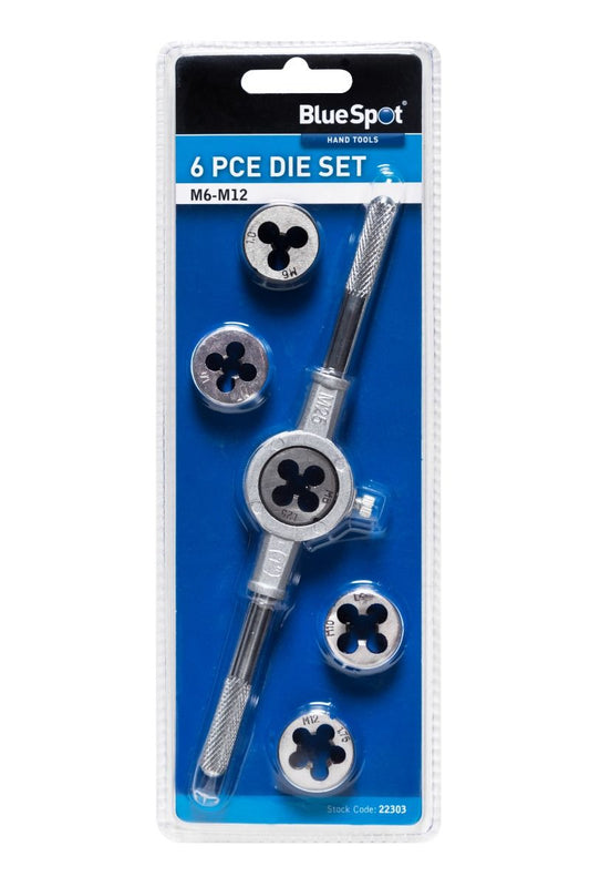 6 PCE DIE SET (M6-M12)