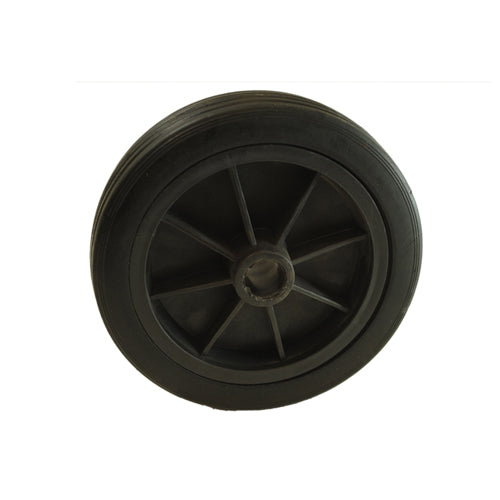 155mm Black Plastic Spare Wheel