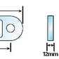 Towball Spacer Block 1″ 25mm